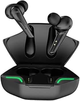 Digiclues G11 TWS Gaming Earbuds 13mm HD Dynamic Driver, Touch Controls Bluetooth Headset Wireless in Ear Earbuds with mic Dynamic Driver, Immersive A...
