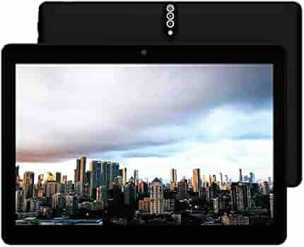 DOMO Slate SL30 OS6 SE 10.1 Inch IPS Display Tablet PC, Dual SIM Slot, Dual Camera, Dual Box Speakers, 16GB Storage, 512GB Expandable Storage, Bluetooh, GPS, QuadCore, GPU Mali 400 Black
