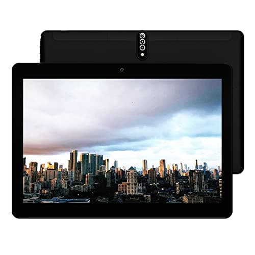DOMO Slate SL30 OS6 SE 10.1 Inch IPS Display Tablet PC, Dual SIM Slot, Dual Camera, Dual Box Speakers, 16GB Storage, 512GB Expandable Storage, Bluetooh, GPS, QuadCore, GPU Mali 400 (Black)