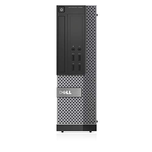 (Renewed) DELL OPTIPLEX 7020 SFF (Core i5 4th Gen/8GB RAM/256GB SSD/WIN-10 PRO) Intel, Windows 10 Pro, Black ( 1 Year Warranty)