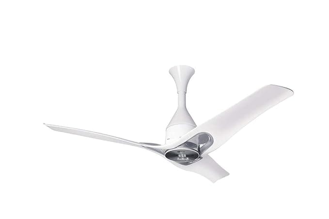 LG 1200 mm Inverter Motor with Remote Biomechanically Designed 3 Dual Wings Ceiling Fan (Silver, LG ThinQ, Mosquito Away, FC48GSSA1) Ceiling Fans