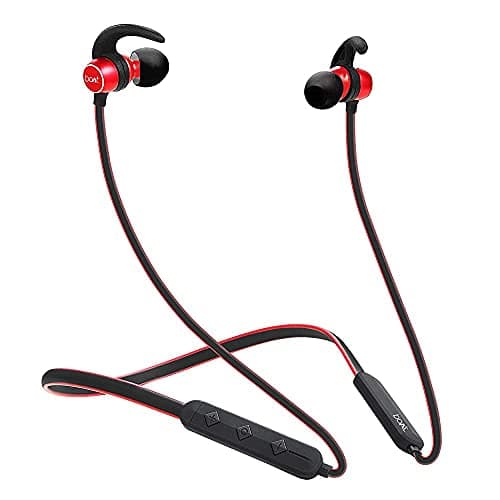 (Renewed) Boat Rockerz 255F Sports Wireless Headset with Super Extra Bass, IPX5 Water & Sweat Resistance, Qualcomm Chipset and Up to 6H Playback(Raging Red)