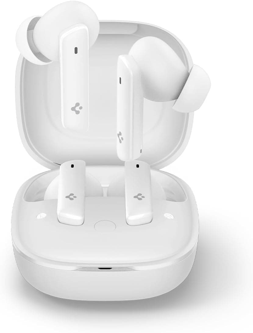 Spigen Audio Newly Launched SA-TW P20 True Wireless in Ear Earbuds with 30H Playtime, Upto 40dB 3 Multi-Mode ANC Pro, EQ Customizing App, 6-MIC, Low L...