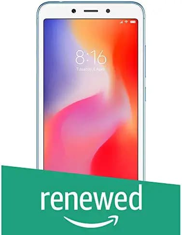 (Renewed) Xiaomi Redmi 6A (Blue, 32GB)