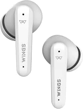 (Renewed) Wings Phantom 380 Best Low Latency 30Hrs Earbuds, ANC Bluetooth Wireless Headphones, Ergonomic Case with LED Lights, 50 Hours Playtime, Quad...