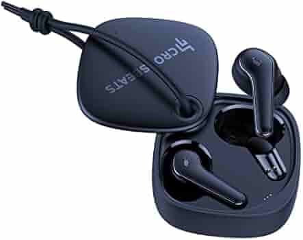 Crossbeats Slide Bluetooth Truly Wireless in Earbuds with Low Latency ENC for Best Music & Calling Experience, Upto 30 Hrs Playtime, Rich bass Tune, Voice Assistant, 10 mm Drivers-Midnight Blue