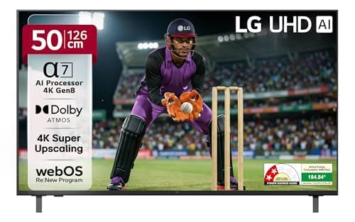 LG 126 cm (50 inches) UA82 Series 4K Ultra HD Smart webOS LED TV 50UA82006LA
