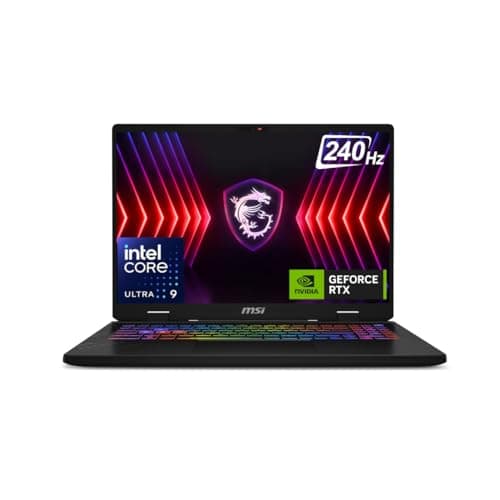 MSI Crosshair 16, Intel Series 2 Core Ultra 9 275HX, 41cm QHD+ 240Hz Gaming Laptop (16GB/1TB NVMe SSD/Windows 11 Home/NVIDIA GeForce RTX 5070, GDDR7 8...