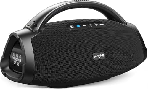 W-KING Loudest Boom Box X20, 330W Peak, 7.5" Subwoofer, 2.1Ch, IPX7 Waterproof Party Bluetooth Speaker, Hi-Fi, Large Wireless Speakers, BT5.4, EQ APP,...