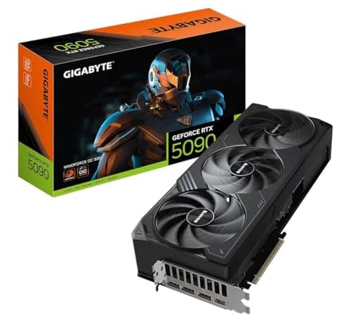 GIGABYTE GeForce RTX 5090 WINDFORCE OC 32G, Graphics Card, Triple Fan Cooling