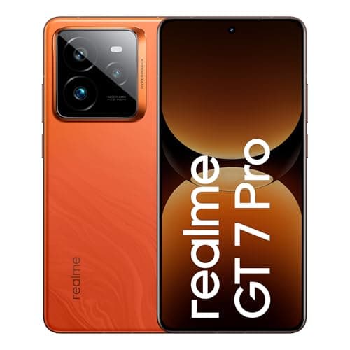 realme GT 7 Pro (Mars Orange,16GB+512GB) |India's First Snapdragon 8 Elite Processor | 3X Periscope Flagship Camera| RealWorld Eco OLED Plus Display