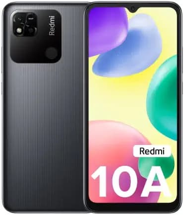 (Renewed) REDMI 10A (Charcoal Black, 4GB RAM, 64GB Storage)