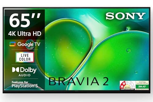 Sony 164 cm (65 inches) BRAVIA 2 4K Ultra HD Smart LED Google TV K-65S25 (Black)