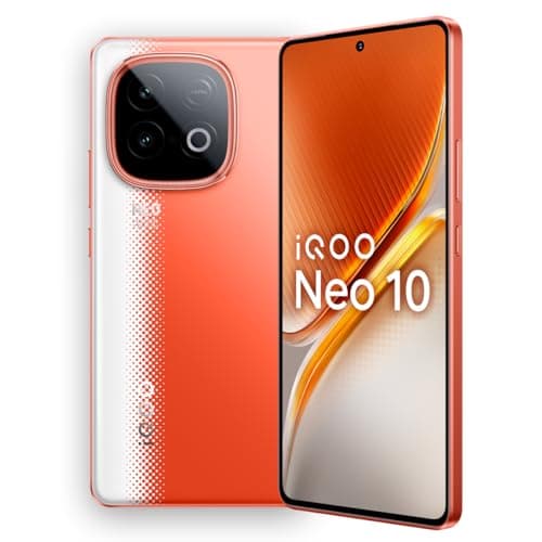 iQOO Neo 10 (Inferno Red, 16GB RAM, 512GB Storage) | Snapdragon 8s Gen 4 Processor & SuperComputing Chip Q1 | 7000 mAh Battery | Segments Highest 144 ...