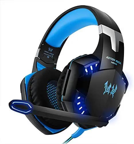 Negaor G2000 3.5mm Gaming Headset Noise Reduction Headphone for PC Laptop Without Audio Adapter Cable