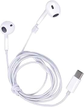 APEFiRE-AFHF-03 High-Fidelity Type-C Wired Earphones with Microphone & Noise Reduction - Perfect for Samsung, Google Pixel, Redmi, Oppo, Oneplus, and ...