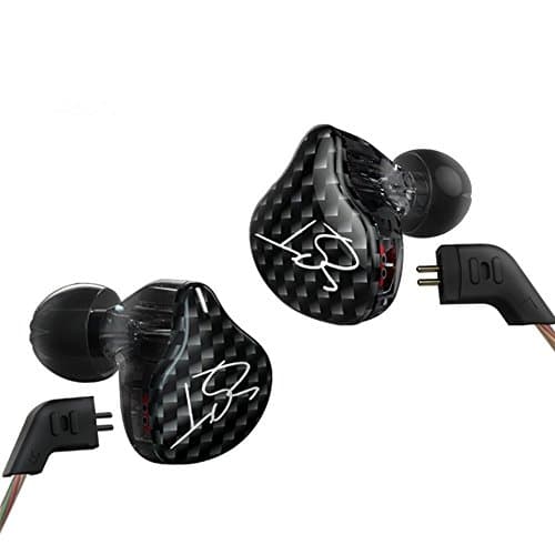 yinyoo KZ ZST Hybrid Banlance Armature with Dynamic in Ear Monitors Earphone 1BA+1DD HiFi Headset (ZST mic)