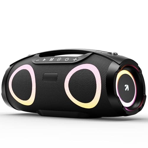 Boult Newly Launched Bassbox Q60 Bluetooth Speaker with 60 Watt BoomX Audio, Up to 18Hrs Playtime, Type-C Charging, AUX/TF Card/USB & BT 5.4 Compatibl...