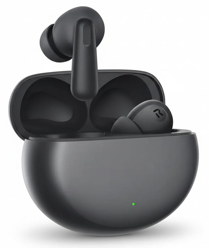 NORD BUDS 3 Truly Wireless in Ear Earbuds with 50H Playtime, AI-ENC Mic, 45ms Low Latency Gaming, 13mm Bass Drivers, Type-C Fast Charging, Made in Ind...