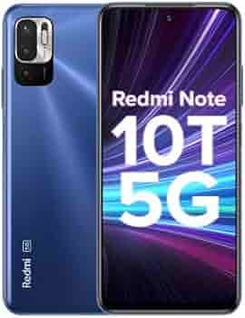 Redmi Note 10T 5G (Metallic Blue, 4GB RAM, 64GB Storage) | Dual 5G | 90Hz Adaptive Refresh Rate | MediaTek Dimensity 700 7nm Processor | 22.5W Charger Included