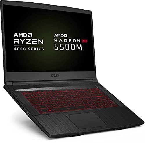 MSI Bravo 15 Ryzen 5 Hexa Core 4600H - (8 GB/512 GB SSD/Windows 10 Home/4 GB Graphics/AMD Radeon RX 5500M/60 Hz) Bravo 15 A4DDR-420IN Gaming Laptop (1
