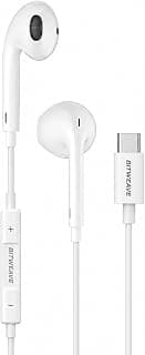 BITWEAVE USB-C Wired Earphones with Mic | Type-C Headphones for Smartphones, Tablets & Laptops | Compatible with iPhone 1...