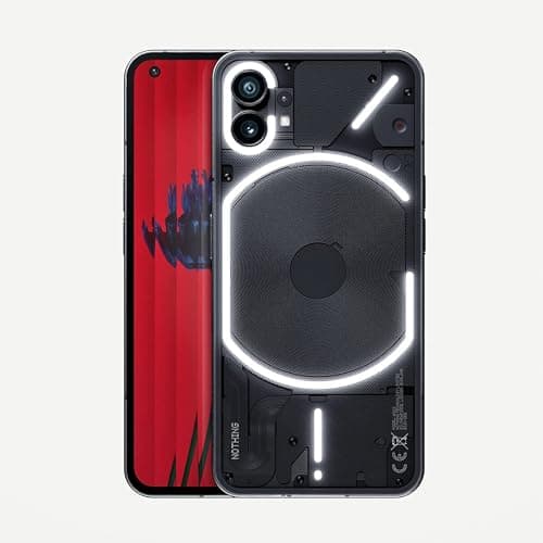 Nothing 12GB RAM and 256GB Phone with 50 MP Dual Camera and 6.55in 120Hz OLED Display, Black