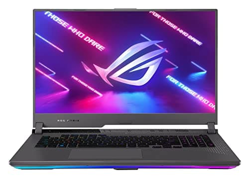 (Renewed) ASUS ROG Strix G17 (2022), 17.3"(43.94 cm) WQHD 240Hz/3ms, AMD Ryzen 7 6800H, 6GB RTX 3060 Graphics, Gaming Laptop (16GB/1TB SSD/90WHrs Battery/Windows 11/Office 2021/Gray/2.9 Kg), G713RM-LL167WS