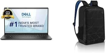 Dell Vostro 3510 Laptop,Intel i5-1135G7/8GB/1TB+256GB SSD/15.6"(39.62cm) FHD & Essential Backpack 15 (ES1520P)