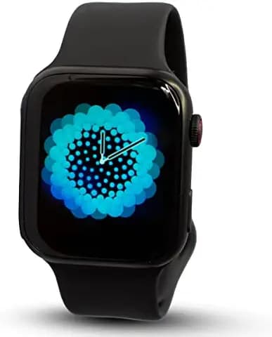 Dot Ink Smart Watch W26+ Plus Android with Fitness Tracker, Blood Pressure Heart & Oxygen Monitor Men Women Smart Watch (Black)