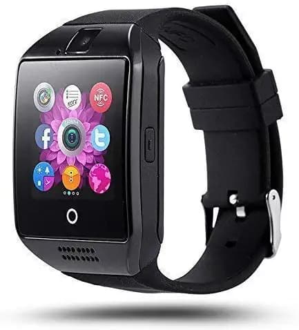 Q18 Bluetooth Smartwatch 4G Wrist Phone Watch with Camera and Sim Card Slot Compatible with All Android and iOS Phones