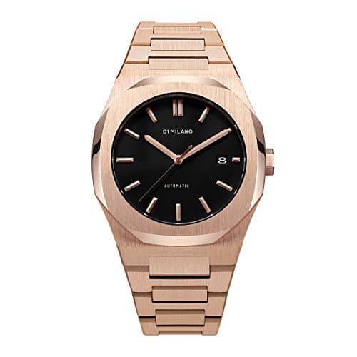 D1 Milano Automatic Analog Black Dial Men's Watch-ATBJ03