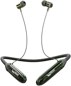 UBON CL-66 Workout Wireless in Ear Bluetooth Neckband with ENC & EQ Mode, Upto 50 Hrs Playtime, Type-C Charging, BT v5.0 Havy Bass Battery 310mAh, Fre...