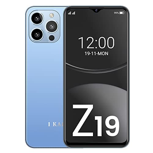 IKALL Z19 4G Smartphone with 6.5 Inch HD Display (4GB RAM, 13 MP Camera) (Blue)
