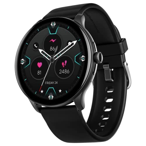 (Renewed) boAt Lunar Call Pro with 1.39” AMOLED Display, BT Calling Watch Face Studio, SensAI(Cricket Analysis),Apollo 3 Blue Plus Processor,Ambient Light Sensor,700+ Active Modes(Charcoal Black)