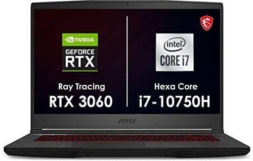 MSI GF65 Thin Intel Core i7 10th Gen 15.6 Inches Gaming Laptop- (16 GB/1 TB SSD/Windows 10 Home/6 GB Graphics/NVIDIA GeForce RTX 3060/144 Hz) GF65 Thi