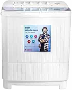 Candes 9 kg Semi Automatic Top Load Washing Machine - White (CTPL90GL2SWM)