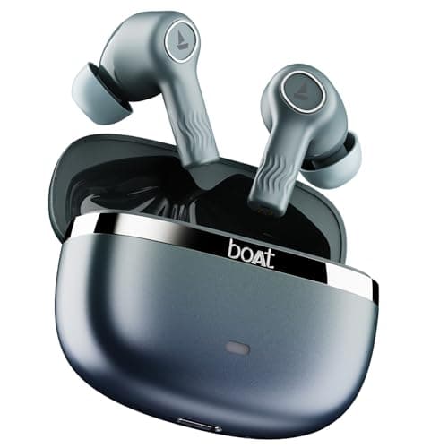 boAt Nirvana Ion ANC Pro Truly Wireless in Ear Ear Buds w/Hi-Res Audio w/LDAC, Upto 32 dB ANC, 120 Hrs Playback, Crystal Bionic Sound Powered by HiFi,...