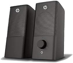 HP Multimedia DHS-2101 2 Watt 2.0 Channel USB Multimedia Speaker (Black)