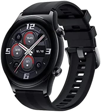 HONOR Watch GS 3 Smartwatch with 1.43" AMOLED Touch Screen, Fitness Watch with Heart Rate, Sleep and Blood Oxygen, Dual GPS, Bluetooth Calling,14 Days Life, 100+ Diverse Sport Modes, Midnight Black