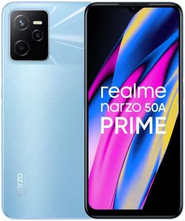 realme narzo 50A Prime (Blue, 4GB RAM+128GB Storage) T612 Processor | 50MP AI Triple Camera | Charger Included