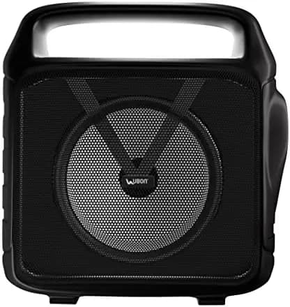 UBON Bluetooth Speaker 7W Wireless Speaker with TWS Function, Inbuilt Mobile Stand, FM Radio, Supports USB, SD Card & AUX, Portable Speaker for Travel Up to 10H Playtime (SP-51 Black)