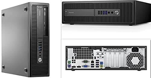 (Renewed) HP Elite-Desk 800 G2 SFF Desktop(Core i5-6th Gen/16 GB RAM(Upgradable to 32GB)/ 2TB HDD/Windows 10 Pro, MS Office/USB, Ethernet, Intel Graphics, PAN India Warranty), Business Black