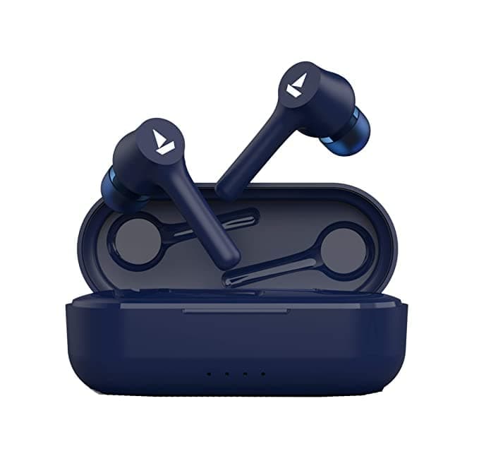 (Renewed) boAt Airdopes 281 Truly Wireless Bluetooth Earbuds with Mic (Furious Blue)
