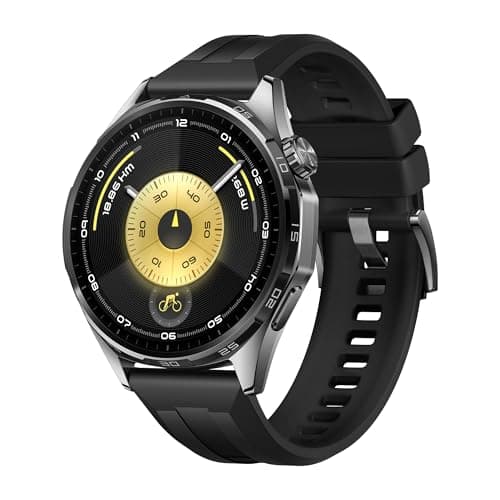 Huawei Watch GT 6 Smart Watch, 46mm, Upto 21 Days Battery Life, Smart Watches with 100+ Sports Mode, Cycling, iOS & Android Compatible, Emotional Well...