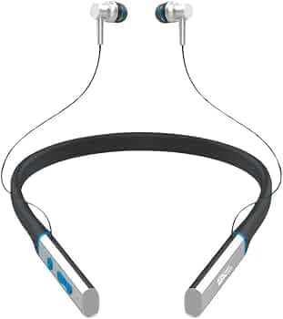 GEARZTOUCH Play Switch Pro Sportz Neckband with Mic, Rich Music Experience, 62H Play, 365H Standby, Dual Equalizer Boost Sound, BTv5.2, IPX3 Compatibl...