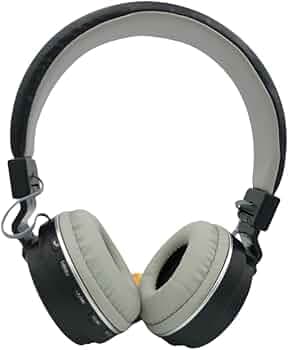 Gadget store Bluetooth Wireless On Ear Headphones with Mic, Upto 6 Hours Playback FM Radio, Calling Function, Aux Cable (Black)