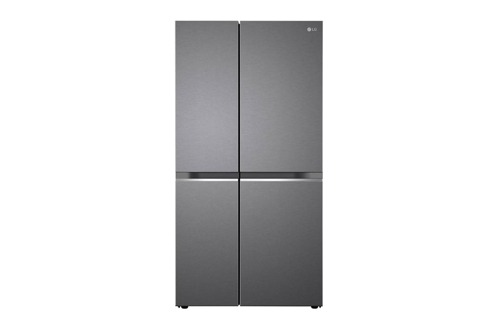 LG 650 L Frost Free Inverter Side By Side Refrigerator (2023 Model, GL-B257HDS3, Dazzle Steel, Convertible)