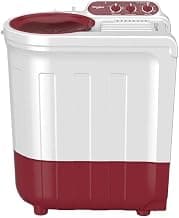 Whirlpool 7 kg 5 Star Supreme Plus Semi-Automatic Top Loading Washing Machine (ACE 7.0 SUPREME CORAL RED (CORAL RED), 1400...