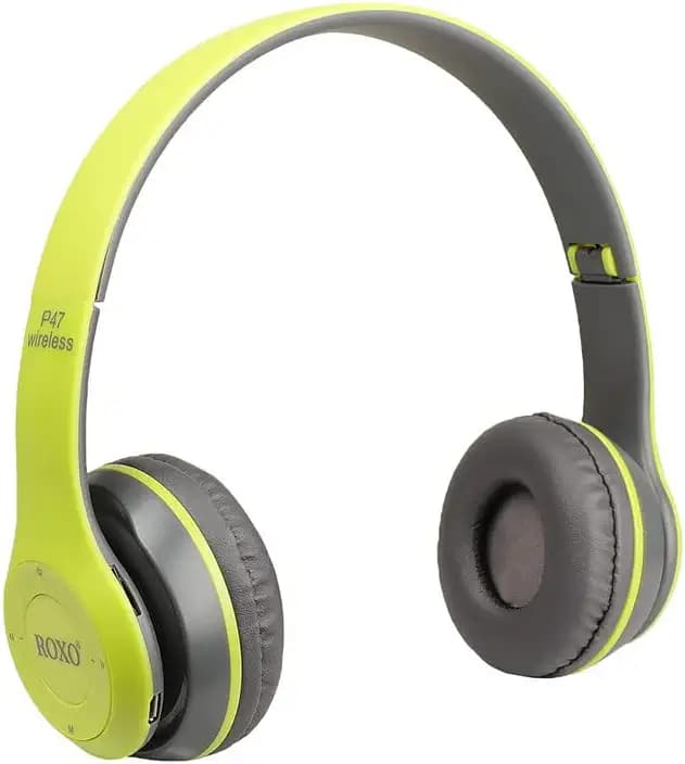 Mabron P47 Wireless Bluetooth Portable Sports Headphones with Microphone, Stereo Fm,Memory Card Support